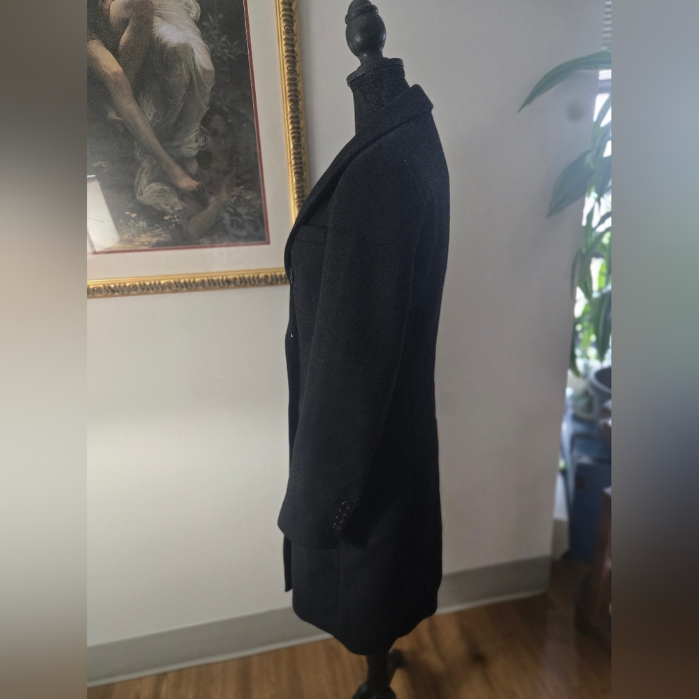 Zara Monteco Long Wool Jacket - Picture 5 of 9